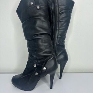Catalina  size 7 Elegant Black Leather Women's Boots